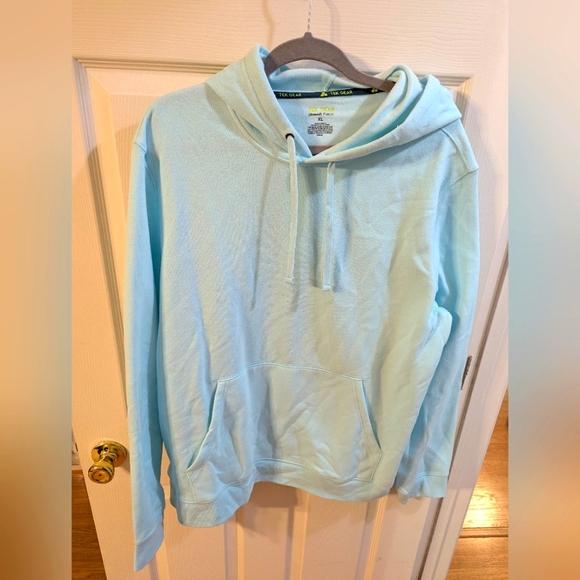 Tek Gear Ultrasoft Fleece Hoodie - Light Blue - Picture 1 of 2